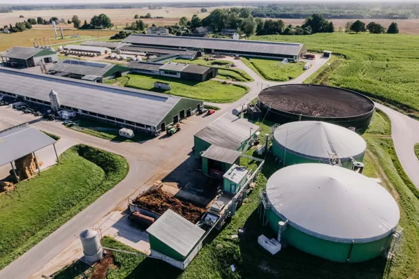 1 MW koģenerācija stacijas elektriskā jauda